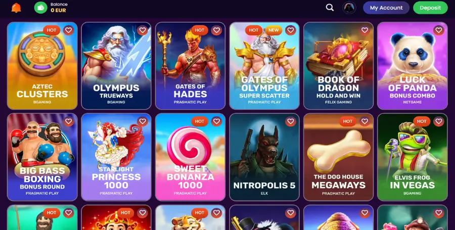 Spinando kripto casino